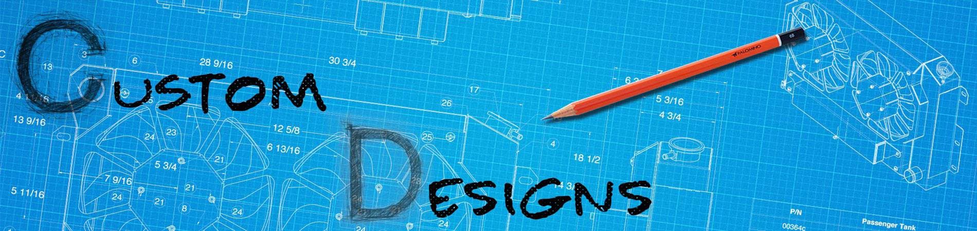 Custom Designs blueprint background